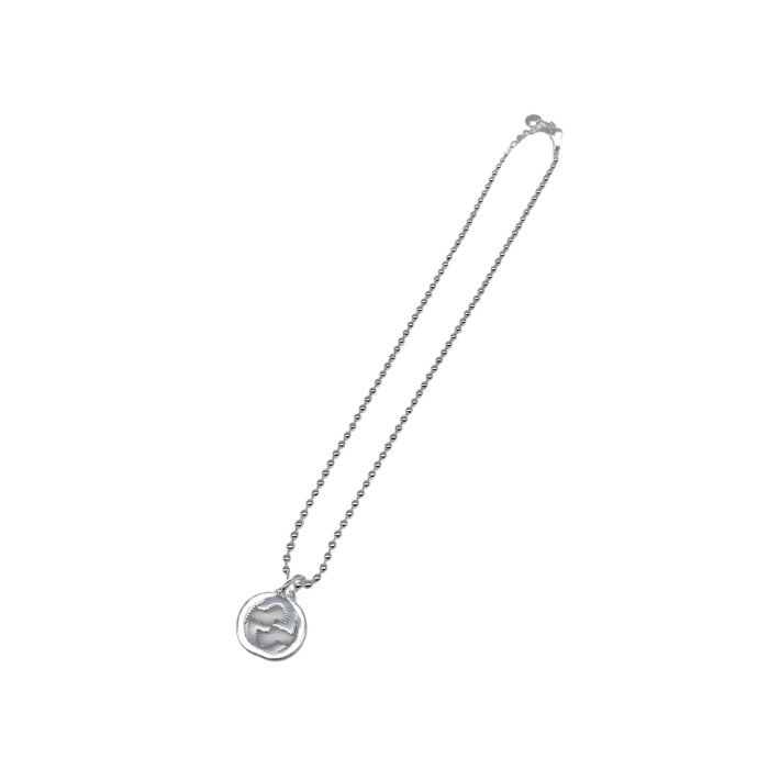 GUCCI Interlocking G Necklace In Silver