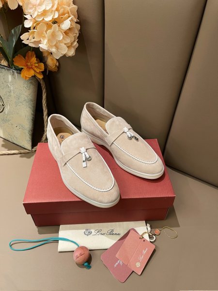 Loro Piana Summer Charms Walk Casual Single Shoes Women's Windy Hill