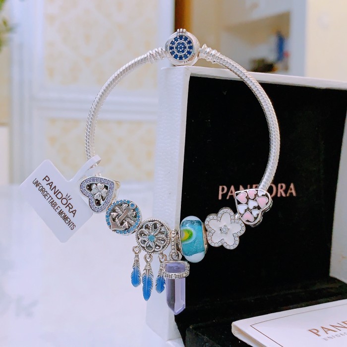 Pandora 925 Sterling Silver Bracelets Women's Silver