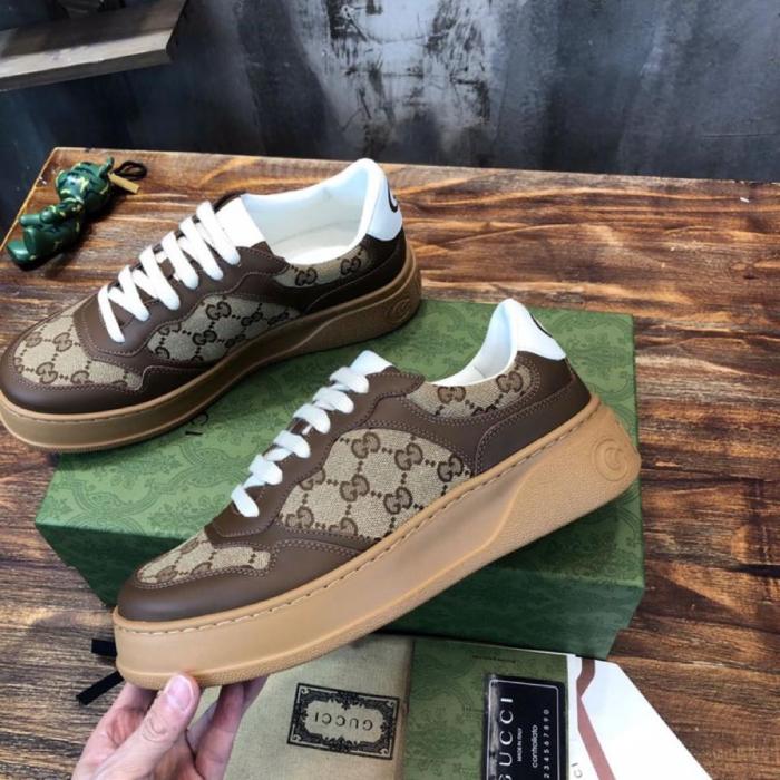 Gucci WOMEN'S GG SNEAKER Beige and ebony Orignal GG canvas