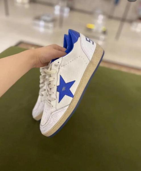 GOLDEN GOOSE 'Ball star' sneakers Blue