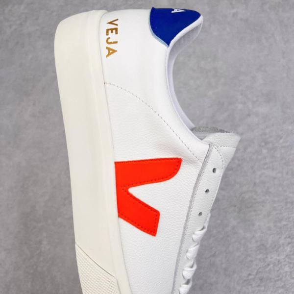 Veja Campo Low Chromefree White Red