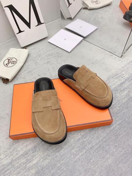 Hermes Go mule Beige Argile