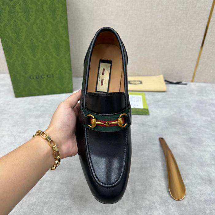 GUCCI Horsebit Loafer 'Black' Men's