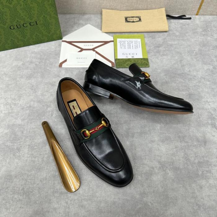 GUCCI Horsebit Loafer 'Black' Men's