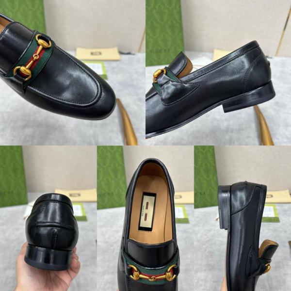 GUCCI Horsebit Loafer 'Black' Men's