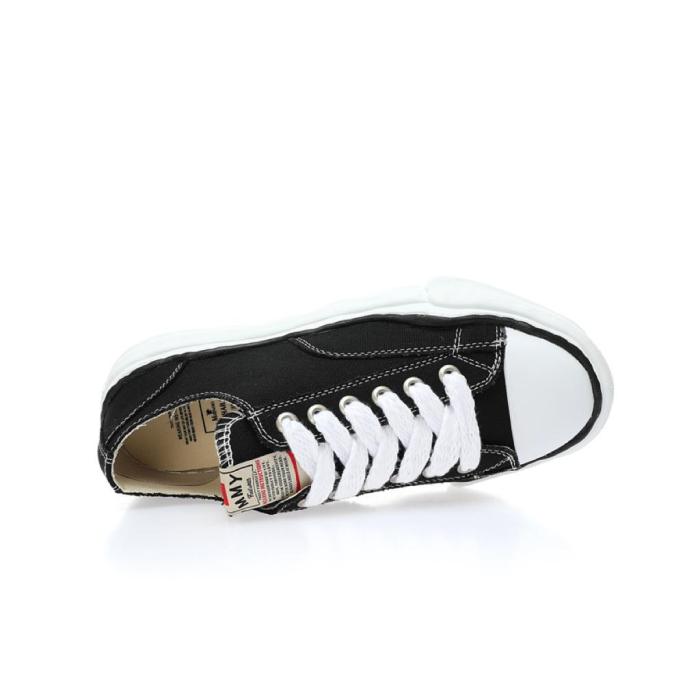 Maison Mihara Yasuhiro Peterson OG Sole Canvas Low Black
