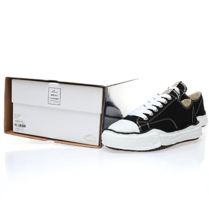 Maison Mihara Yasuhiro Peterson OG Sole Canvas Low Black