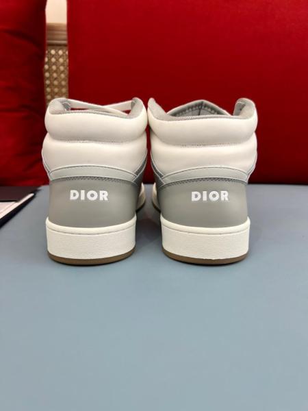 Dior B27 High Grey White Beige Black Dior Oblique Jacquard