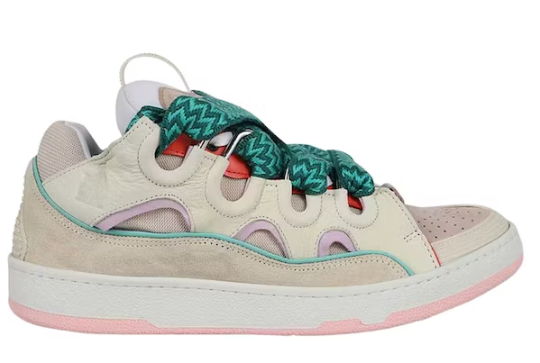 Lanvin Curb Sneaker Beige Pink