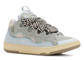 Lanvin Leather Curb Light Blue Gum