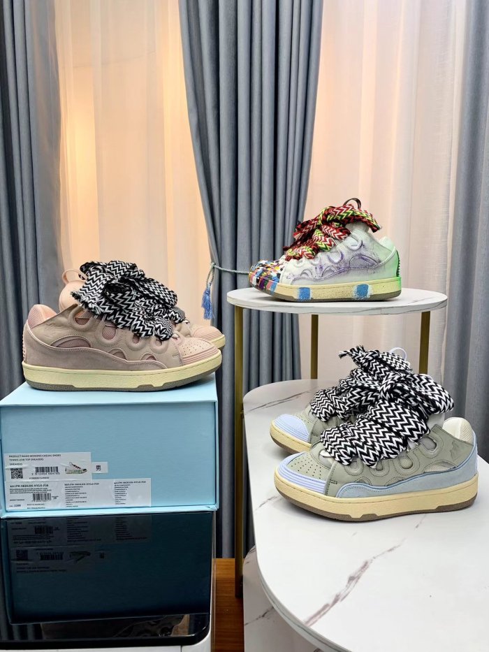 Lanvin Leather Curb Pink Gum