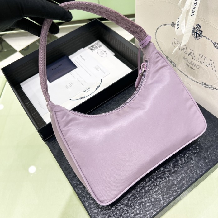 handbags prada Hobo 1NE515 re-edition 2000   Size:22*17*6