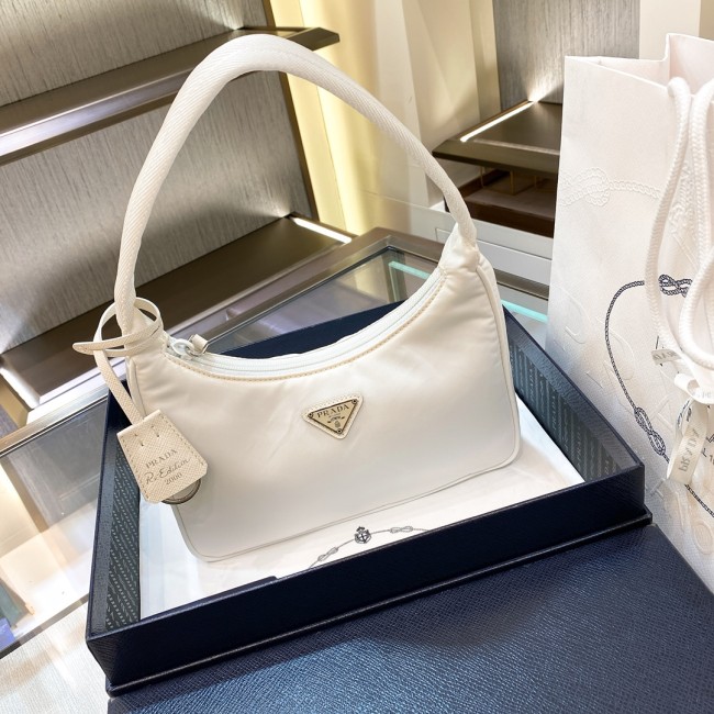 handbags prada Hobo 1NE515 re-edition 2000   Size:22*17*6