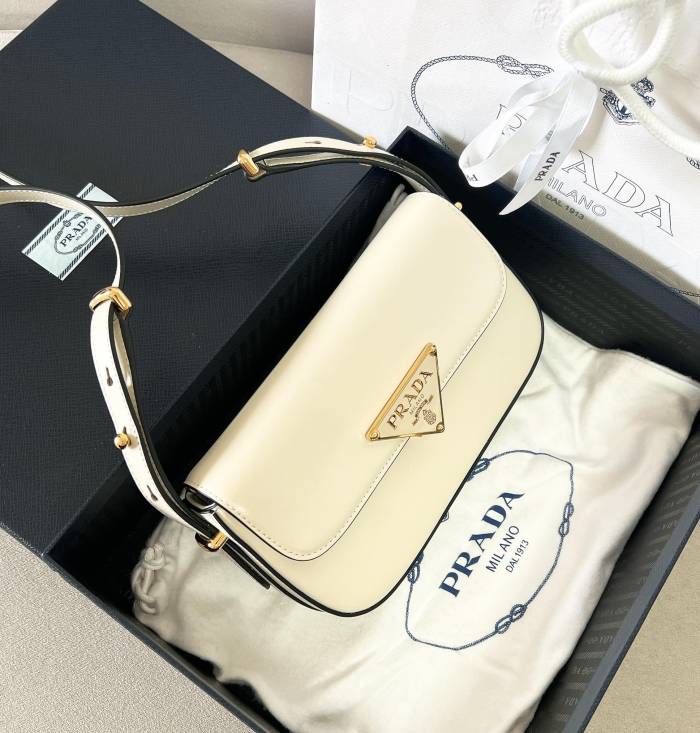 handbags prada 1BD339 Size:20.5*10.5*4cm