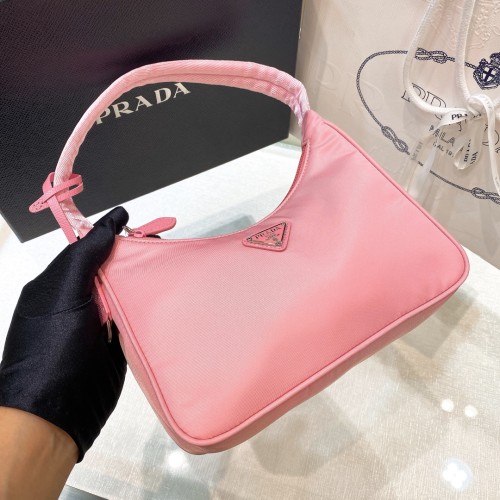 handbags prada Hobo1NE515 Re-edition 2000   Size:22*17*6