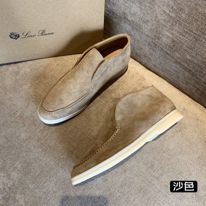 Loro Piana Ankle Boots Women's Light Brown