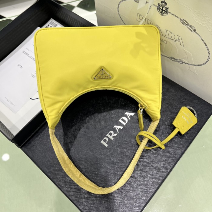 handbags prada Hobo 1NE515 re-edition 2000   Size:22*17*6