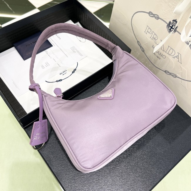 handbags prada Hobo 1NE515 re-edition 2000   Size:22*17*6