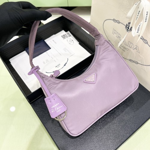 handbags prada Hobo 1NE515 re-edition 2000   Size:22*17*6