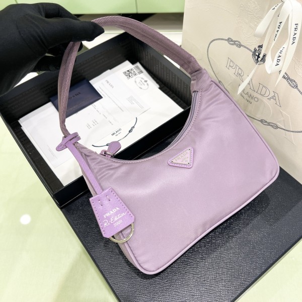 handbags prada Hobo 1NE515 re-edition 2000   Size:22*17*6