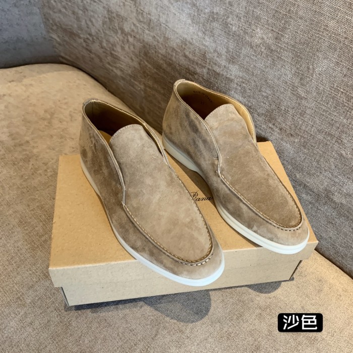 Loro Piana Ankle Boots Women's Light Brown