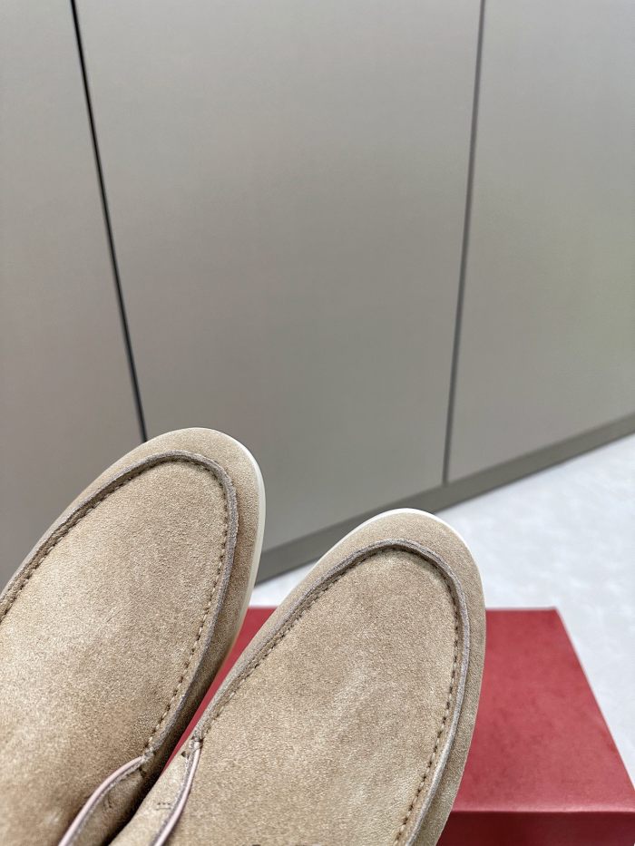 Loro Piana Ankle Boots Men's Light Umber