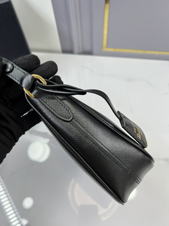 handbags prada Hobo 1BC204 Size:22*18*6cm