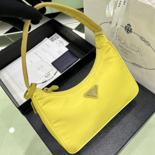 handbags prada Hobo 1NE515 re-edition 2000   Size:22*17*6