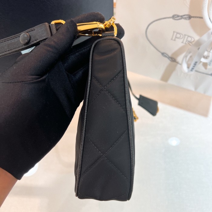 handbags prada Hobo 1BC204 Size:22*18*6cm