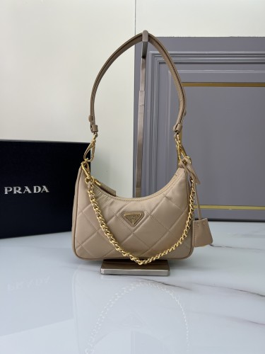 handbags prada Hobo 1BC204 Size:23*16*6.5cm
