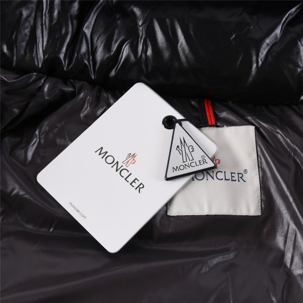 Moncler Maya Hooded Puffer Shiny Jacket