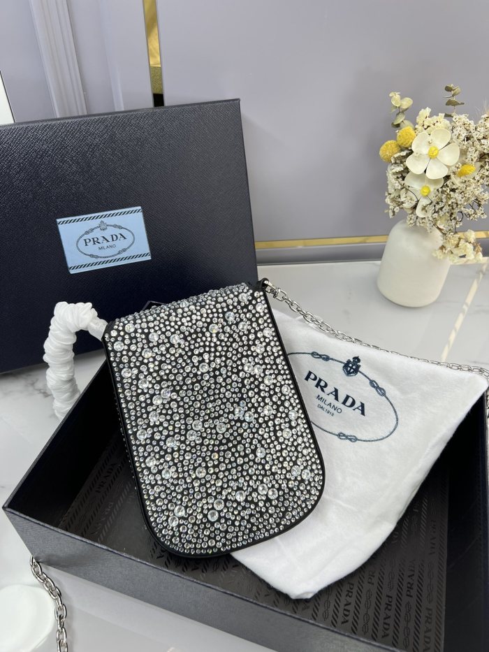 handbags prada 1BH185  13.5*17.5*4