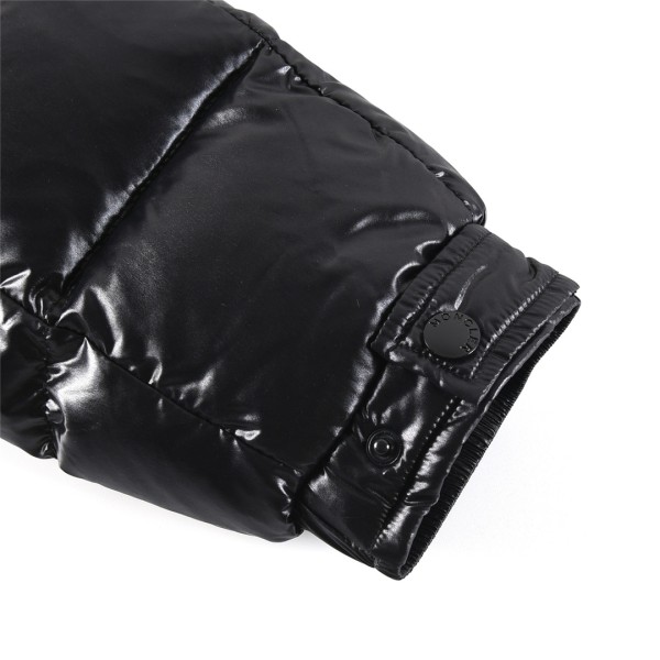 Moncler Maya Hooded Puffer Shiny Jacket