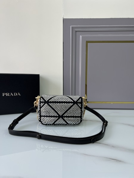 handbags prada 1BD329  17*11.5*6.5