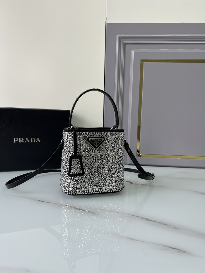 handbags prada 1BA373  15*16*9.5