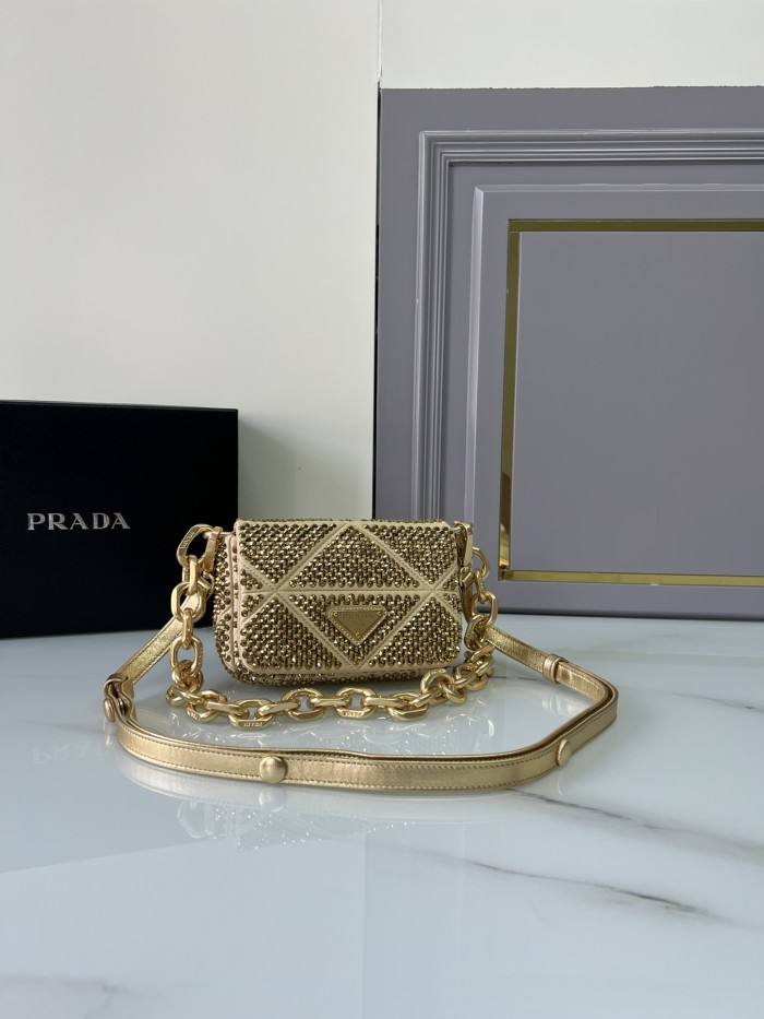 handbags prada 1BD329  17*11.5*6.5