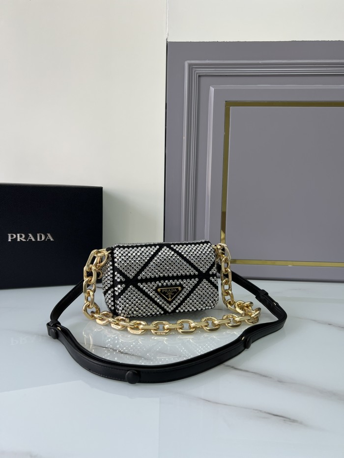 handbags prada 1BD329  17*11.5*6.5