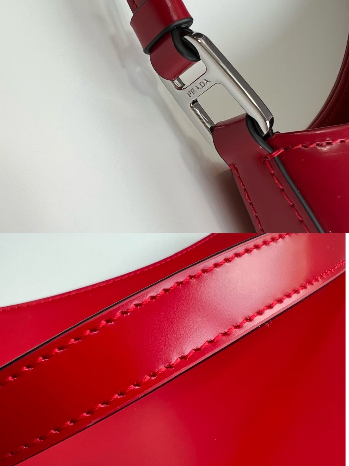 handbags prada 1BC499  size:26.5*15*4