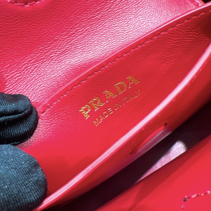 handbags prada 1BG443  size：25*18.5*12.5cm