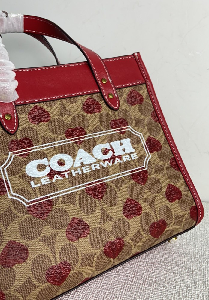 Handbags Coach CF127 size；22/20 cm