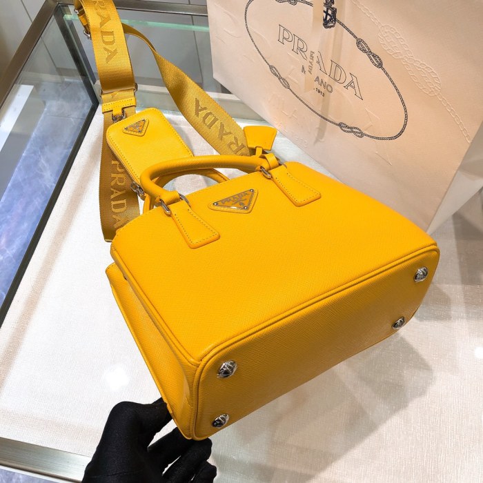 handbags prada 1BA296 size:23*16.5*10cm