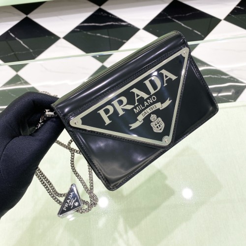 handbags prada 1BH189 size:17*9.5*3.5
