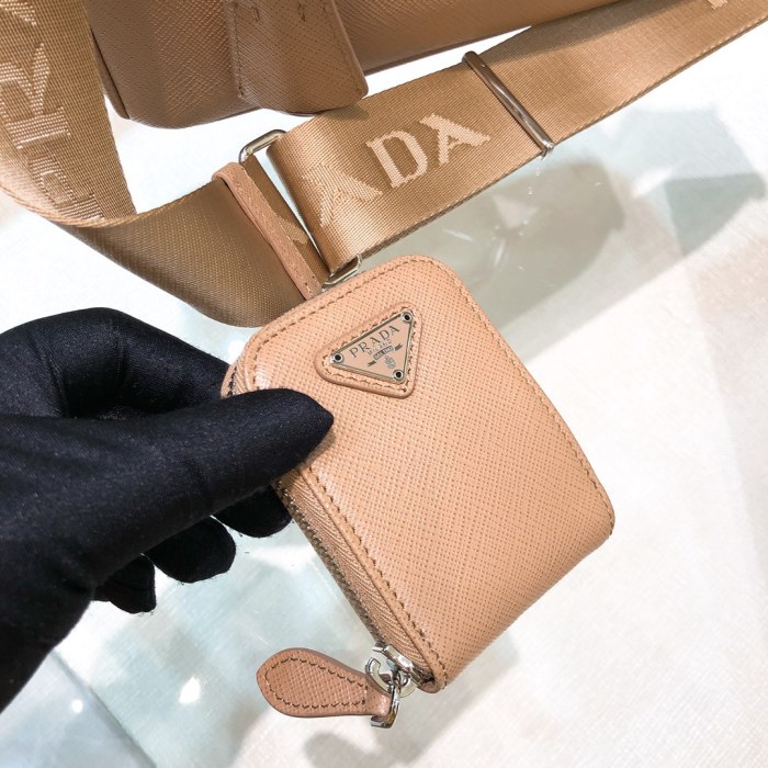 handbags prada 1BA296 size:23*16.5*10cm