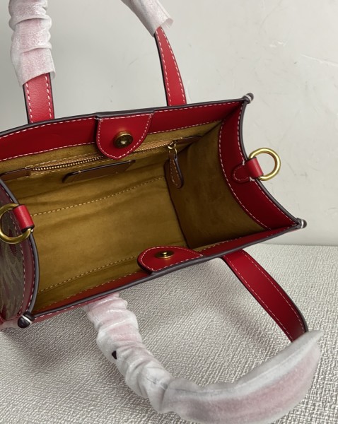  Handbags Coach CF127 size；22/20 cm