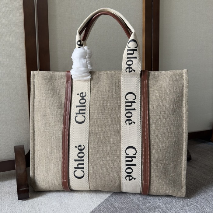 Chloé Woody Handbags CHC21US382E6690U size 45*13*33 cm