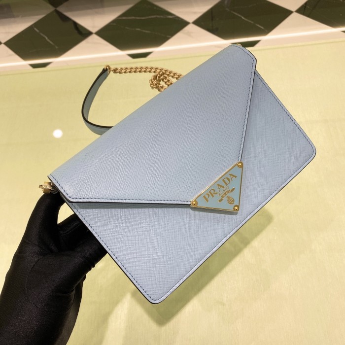 handbags prada 1BD318 size:21.5*4*14