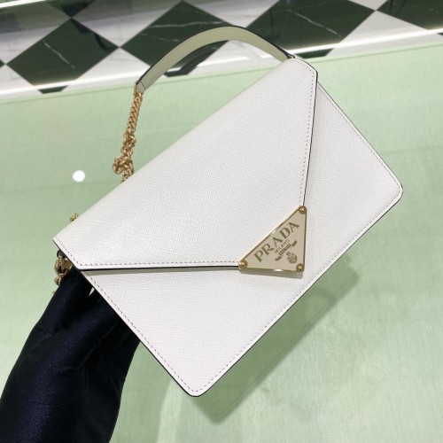 handbags prada 1BD318 size:21.5*4*14