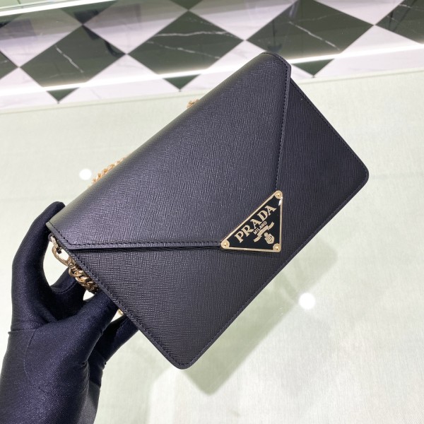 handbags prada 1BD318 size:21.5*4*14