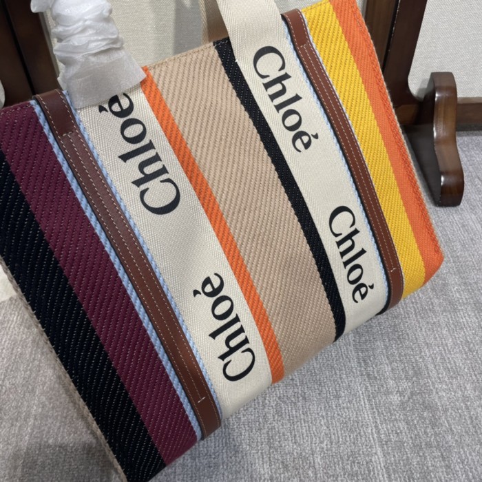  Handbags Chloe Woody 6043 size:37-26-12 cm